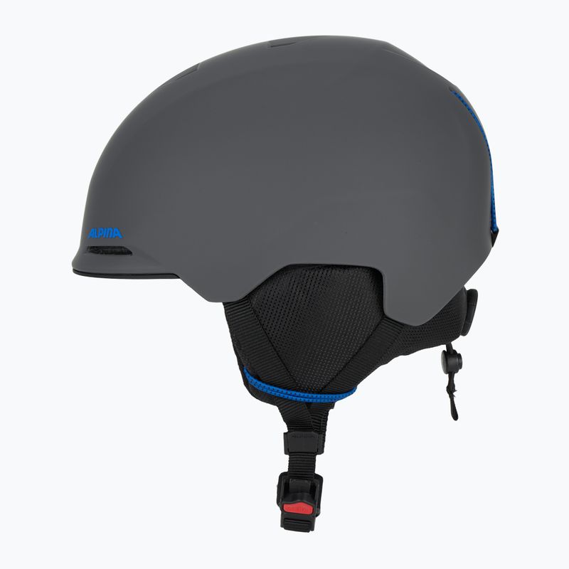 Casco da sci Alpina Brix mezzanotte/grigio opaco per bambini 3
