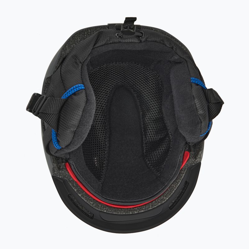 Casco da sci Alpina Brix mezzanotte/grigio opaco per bambini 5