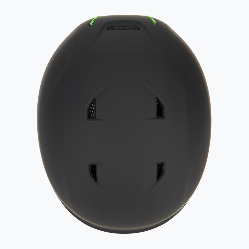 Casco da sci Alpina Brix per bambini nero/neon opaco 6