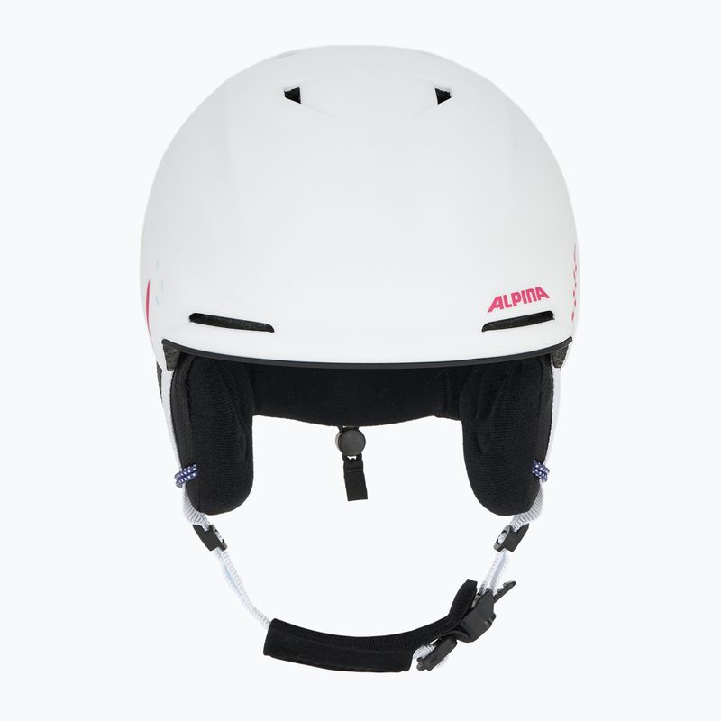 Casco da sci Alpina Brix per bambini bianco/grafica opaca 2