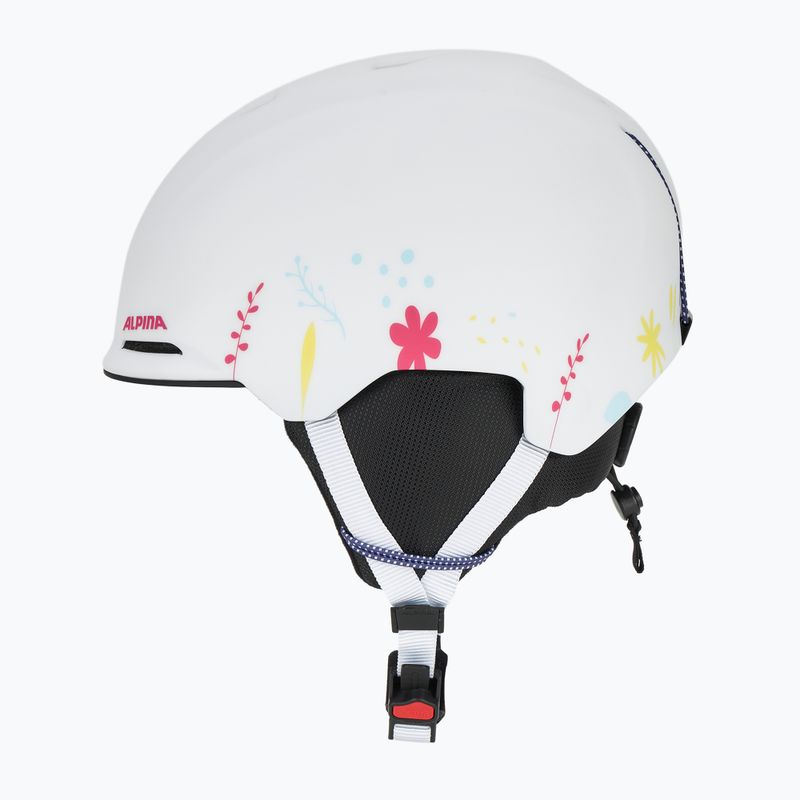 Casco da sci Alpina Brix per bambini bianco/grafica opaca 3