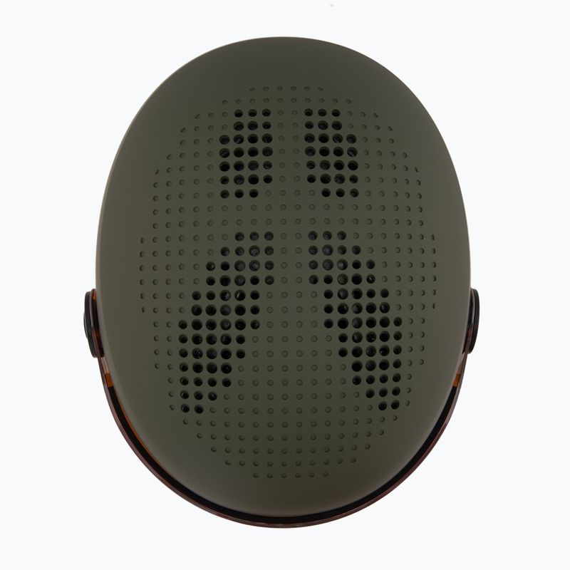 Casco da sci Alpina per bambini Zupo Visor Q-Lite oliva/rosso opaco 6