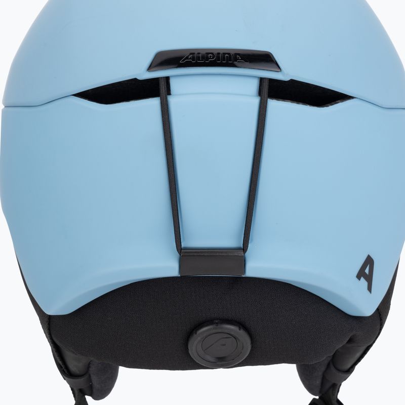 Casco da sci Alpina Nax fumo/blu opaco 8
