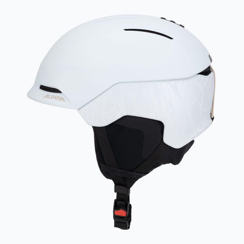 Casco da sci Alpina Nax bianco/camo opaco 3