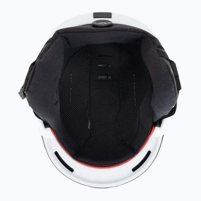 Casco da sci Alpina Nax bianco/camo opaco 5