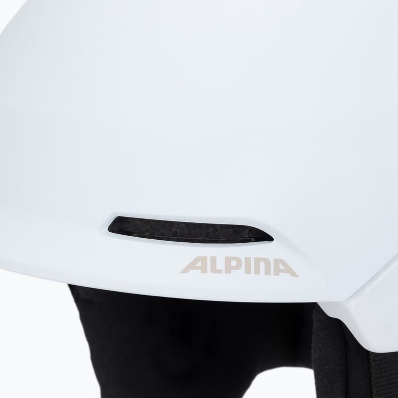 Casco da sci Alpina Nax bianco/camo opaco 7