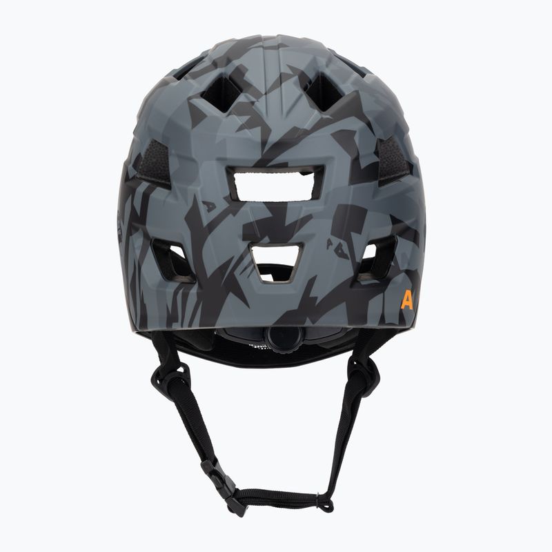 Casco da bici Alpina per bambini Rupi nero camo/arancio opaco 4