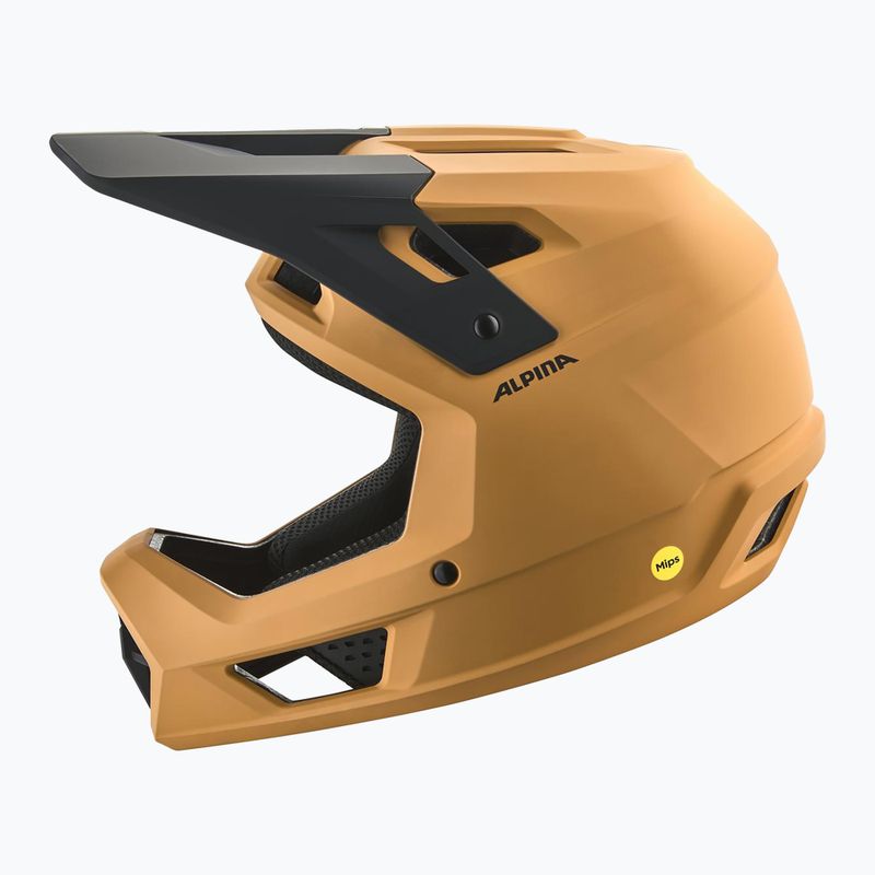 Casco da bici Alpina Pikes MIPS burro marrone opaco 4