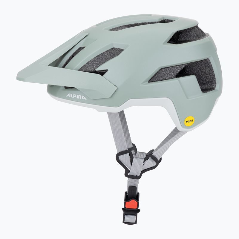 Casco da bici Alpina Taunus MIPS verde salice opaco 3