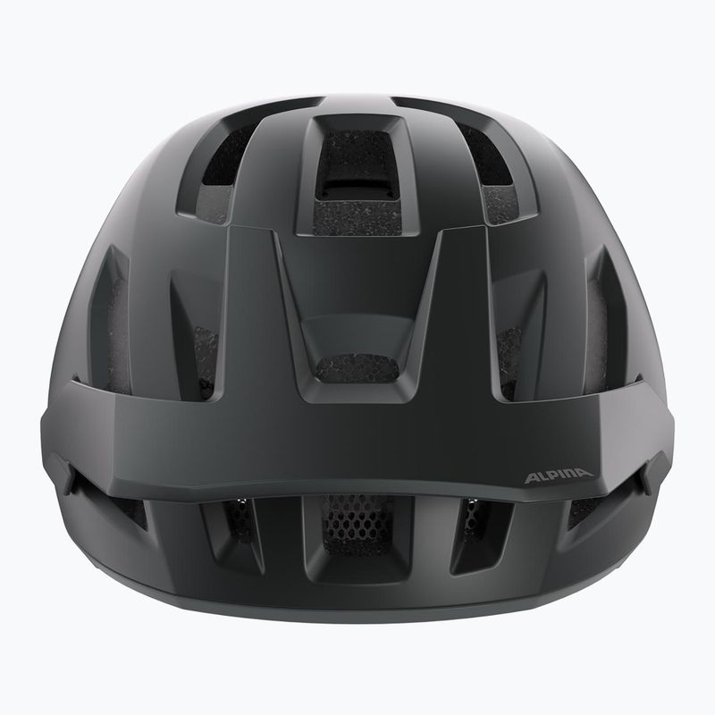 Casco da bici Alpina Taunus nero/grigio opaco 2