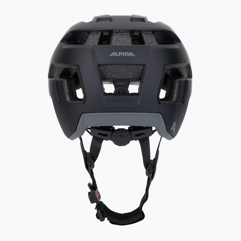 Casco da bici Alpina Taunus nero/grigio opaco 4