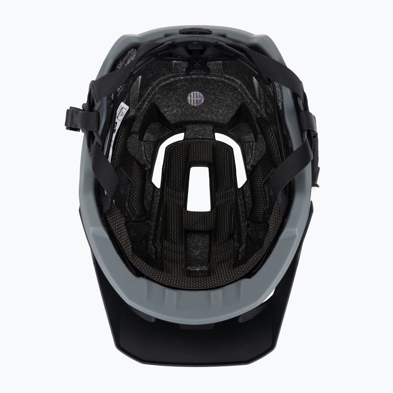 Casco da bici Alpina Taunus nero/grigio opaco 6