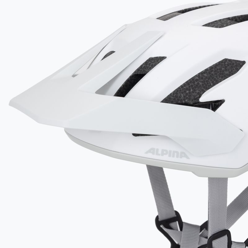 Casco da bici Alpina Taunus grigio fumo opaco 7