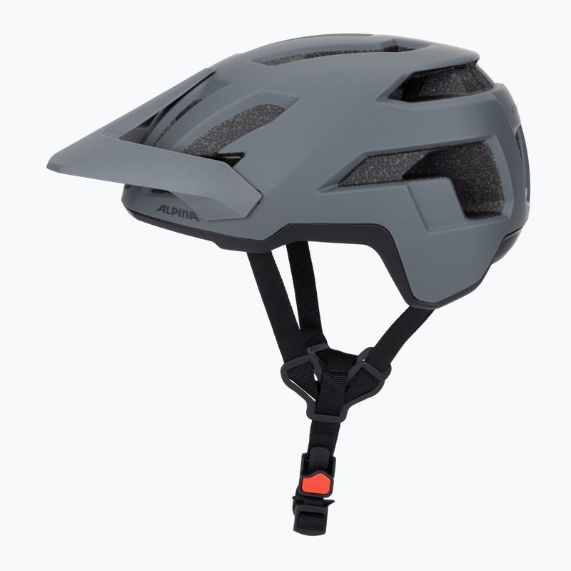 Casco da bici Alpina Taunus grigio notte/nero opaco 3
