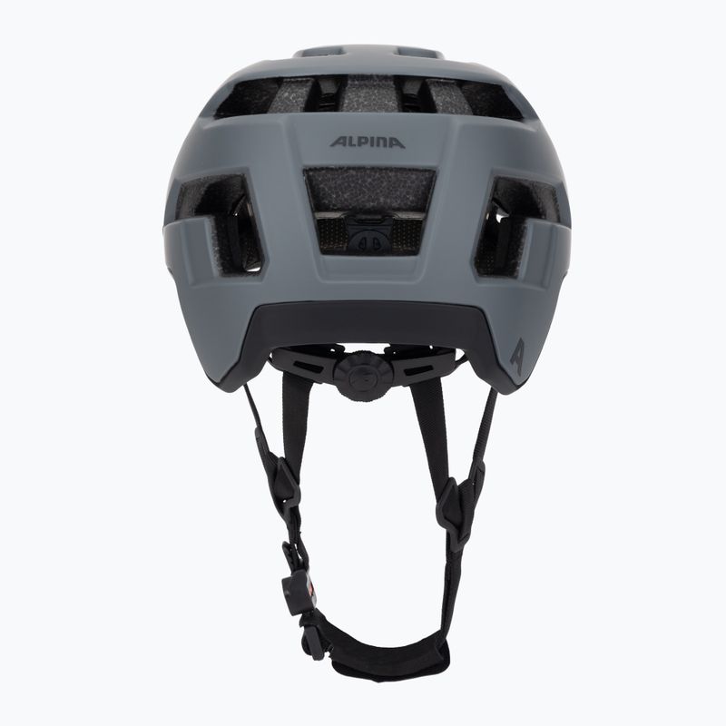 Casco da bici Alpina Taunus grigio notte/nero opaco 4