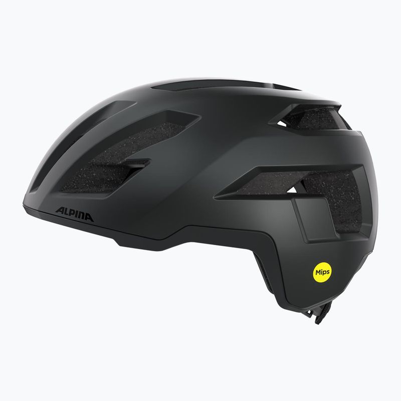 Casco da bici Alpina Taunus Gravel MIPS nero opaco 4