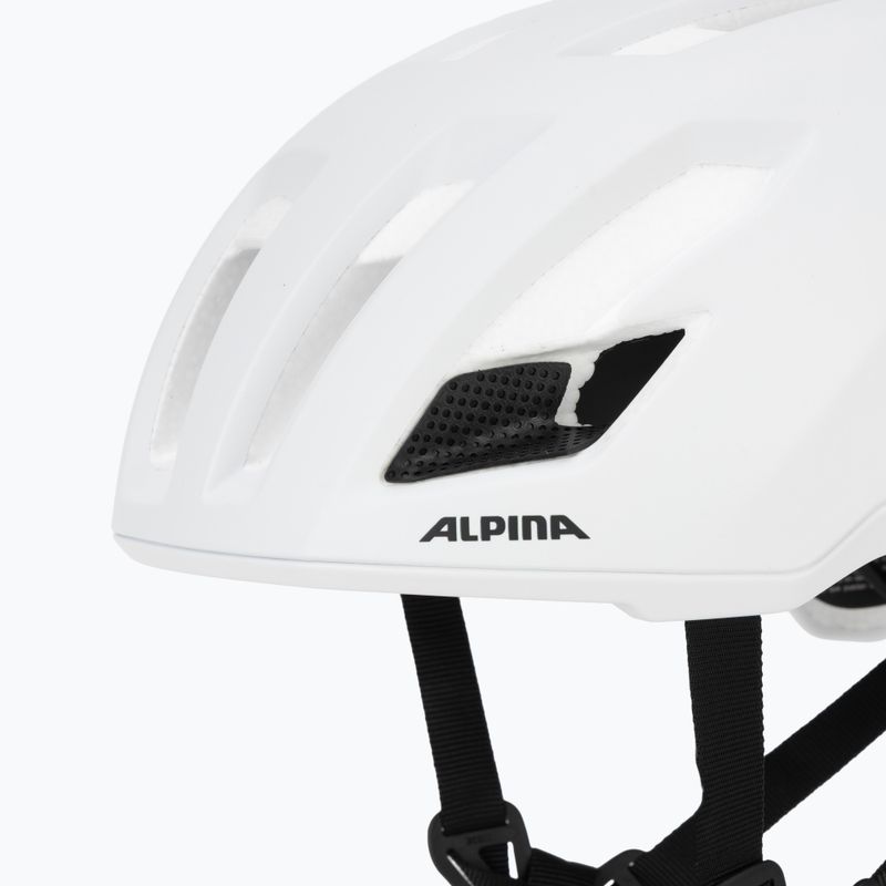 Casco da bici Alpina Taunus Gravel MIPS bianco opaco 7