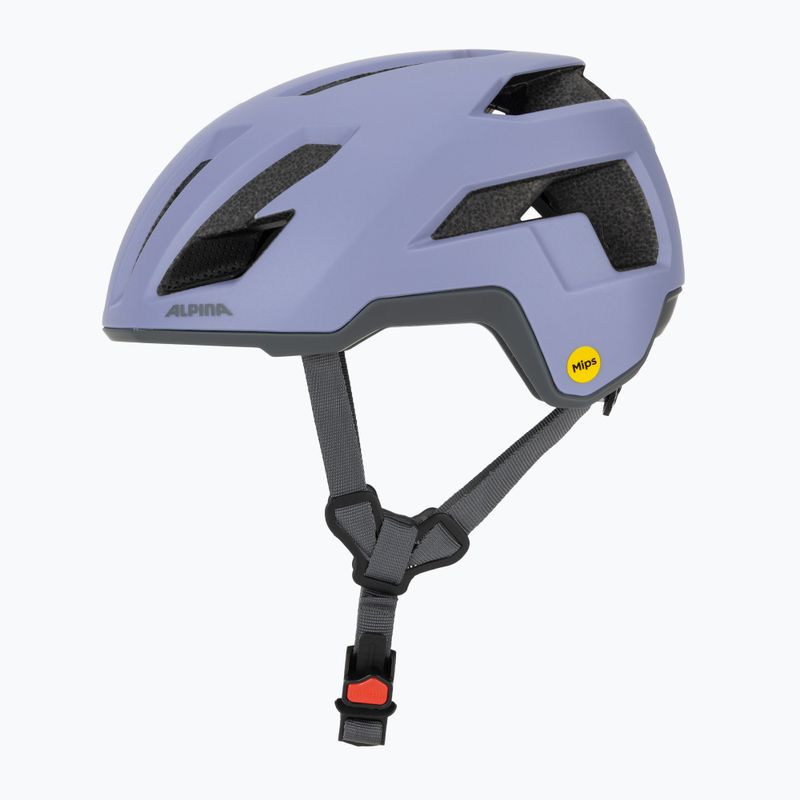 Casco da bici Alpina Taunus Gravel MIPS lilla opaco 3