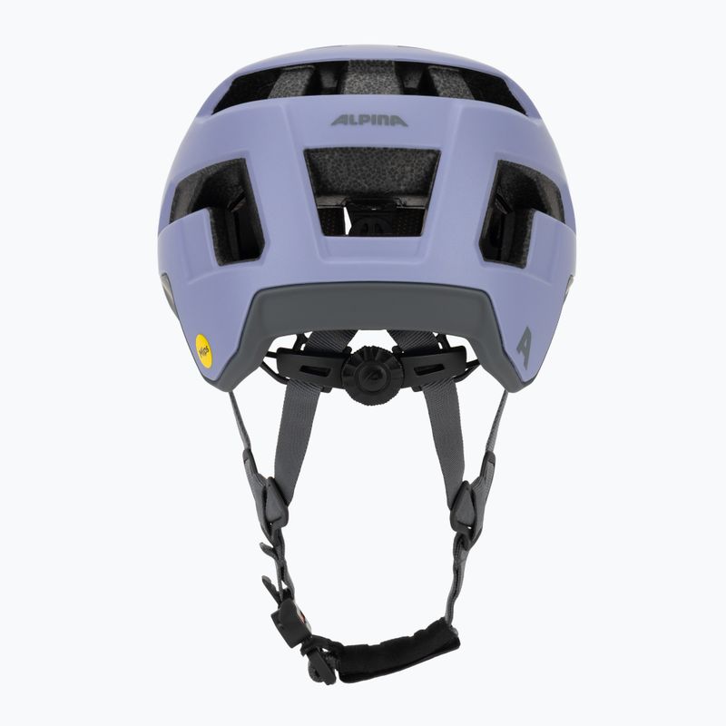 Casco da bici Alpina Taunus Gravel MIPS lilla opaco 4