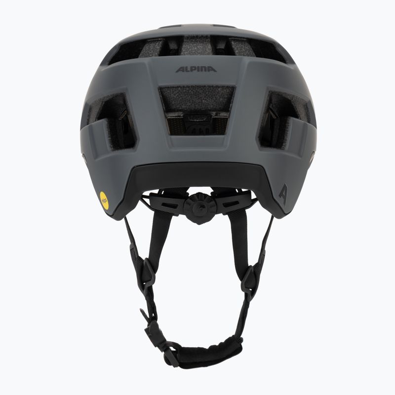Casco da bici Alpina Taunus Gravel MIPS nero/grigio notte opaco 4
