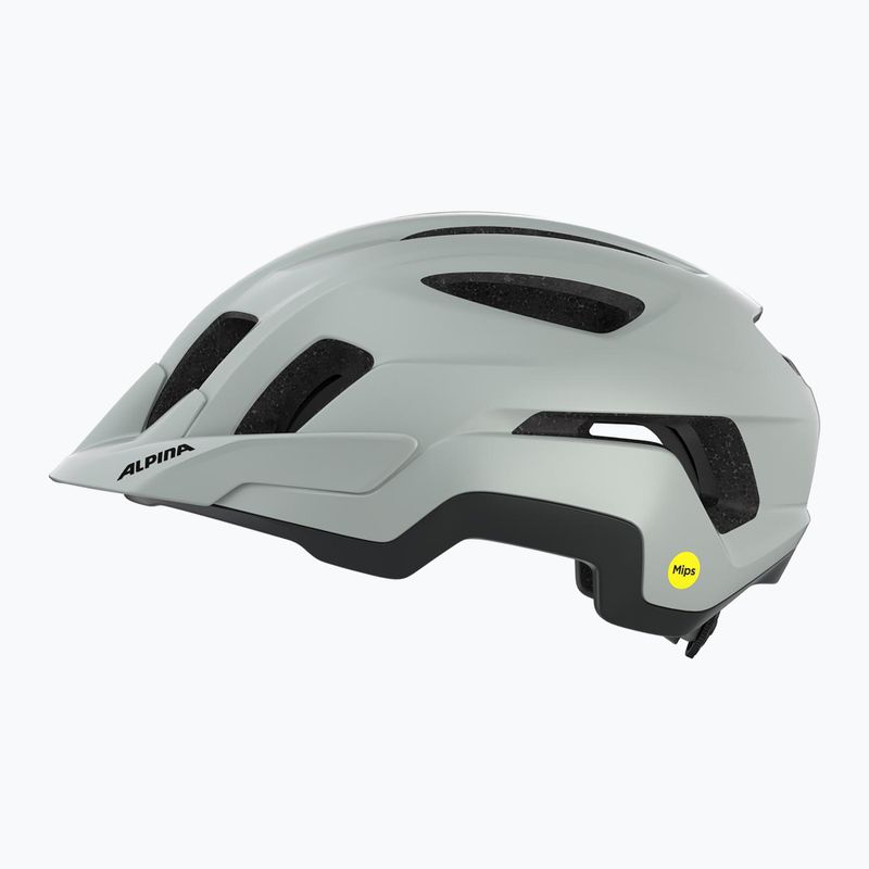 Casco da bici Alpina Paranus MIPS grigio fumo/grigio notte opaco 4