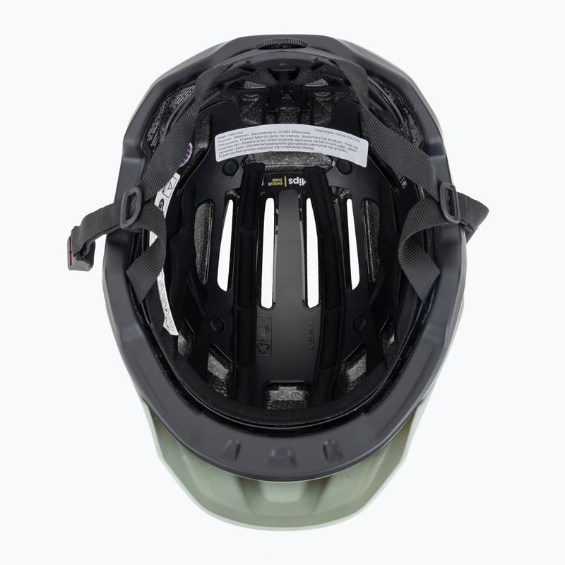 Casco bici Alpina Paranus MIPS verde salice opaco 5