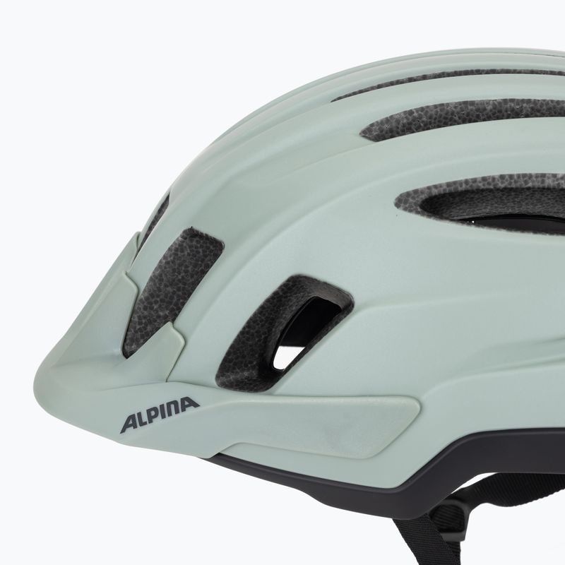 Casco bici Alpina Paranus MIPS verde salice opaco 7