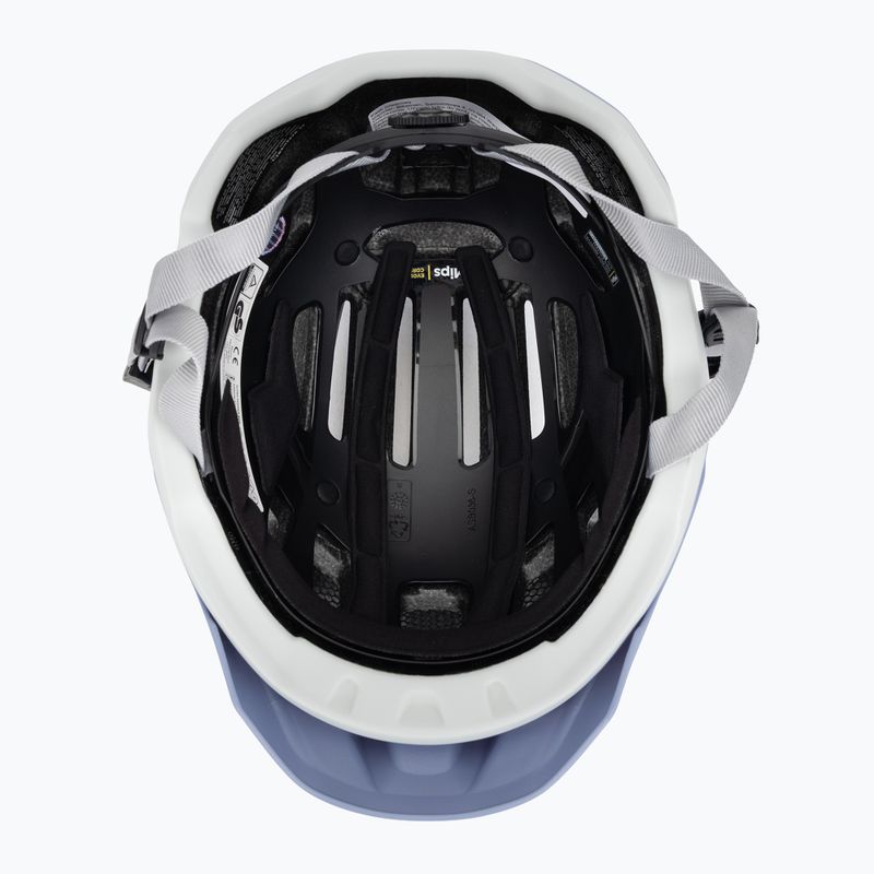 Casco da bici Alpina Paranus MIPS lilla/grigio opaco 5