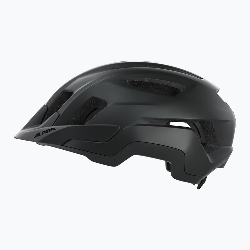 Casco da bici Alpina Paranus nero opaco 4