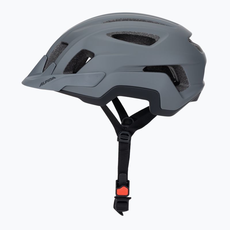 Casco da bici Alpina Paranus grigio notte opaco 3