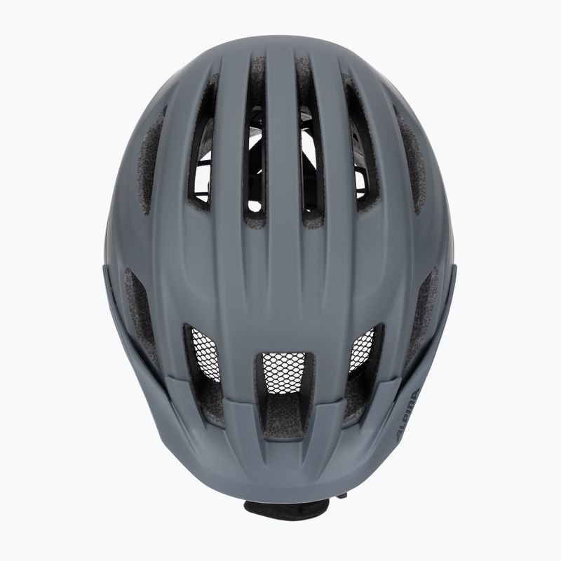 Casco da bici Alpina Paranus grigio notte opaco 6
