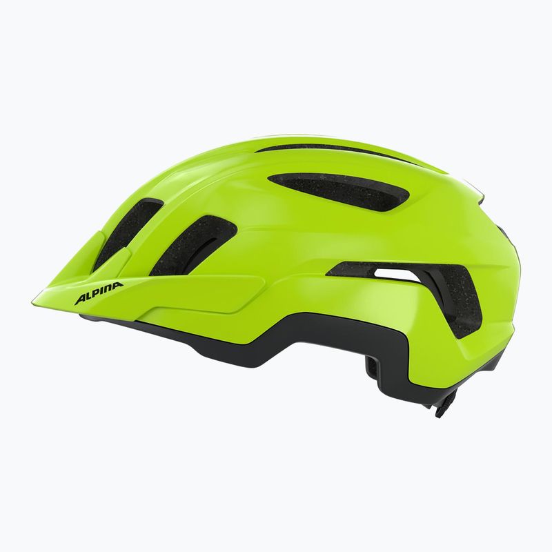 Casco da bici Alpina Paranus essere visibile lucido 4
