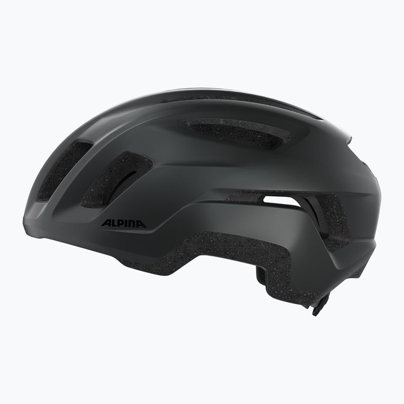 Casco da bici Alpina Paranus Urban nero opaco 4