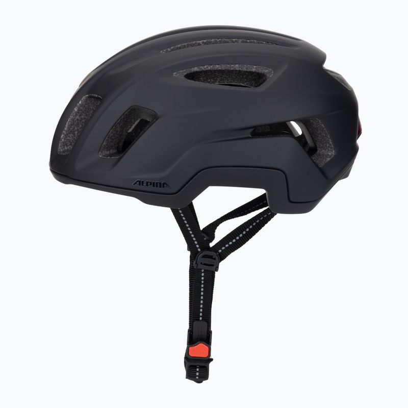 Casco da bici Alpina Paranus Urban nero opaco 3