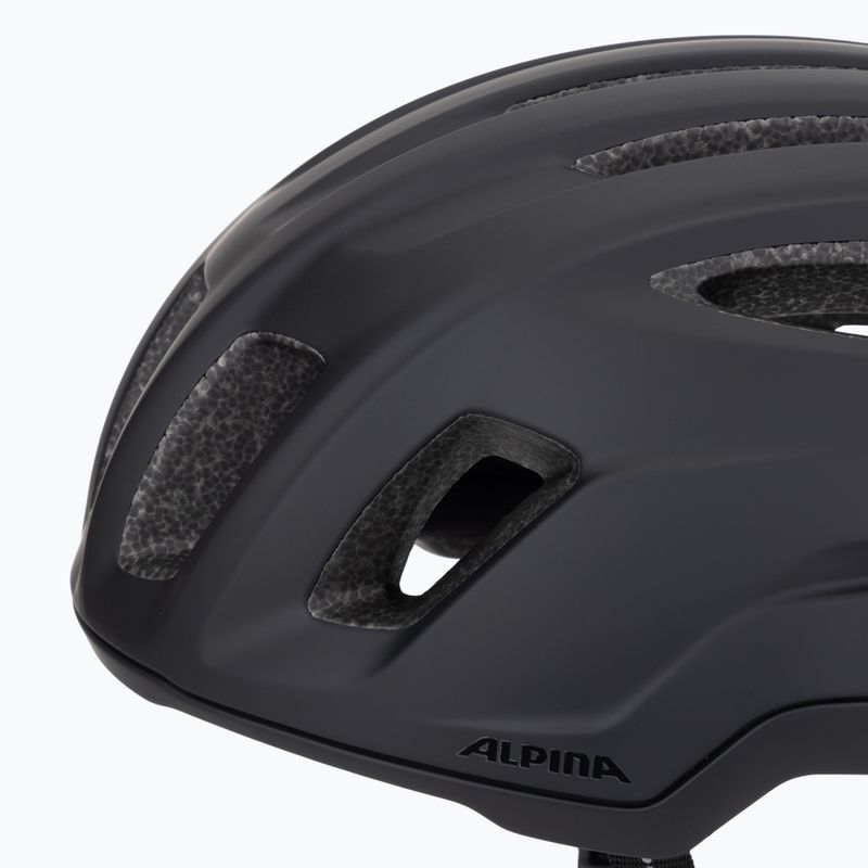 Casco da bici Alpina Paranus Urban nero opaco 7