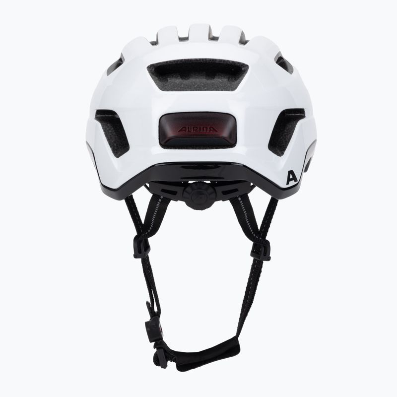Casco da bici Alpina Paranus Urban bianco lucido 4