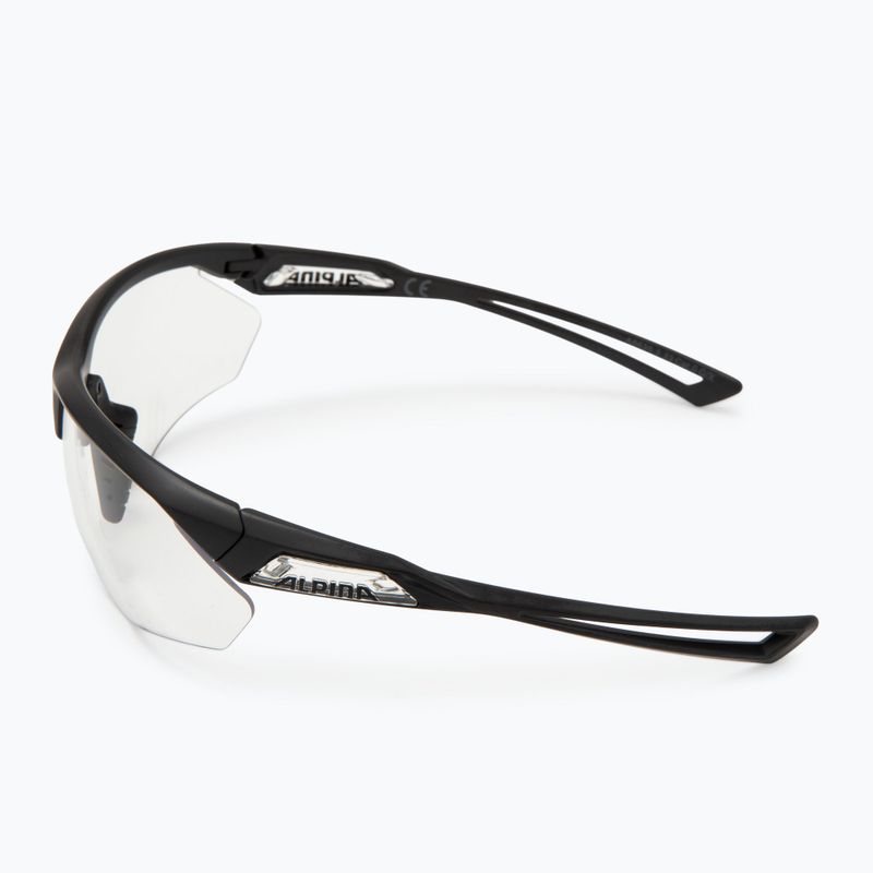 Alpina Nylos HR nero trasparente opaco/occhiali da sole chiari 4