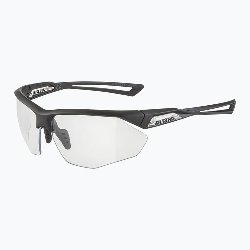 Alpina Nylos HR nero trasparente opaco/occhiali da sole chiari 5