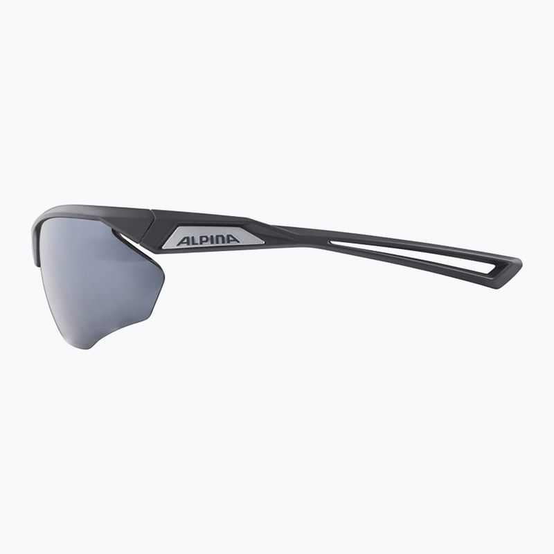 Occhiali da sole Alpina Nylos HR grigio notte opaco/argento a specchio 7
