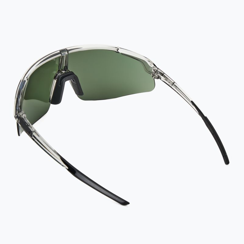 Occhiali da sole Alpina Turbo Pro Q-Lite grigio trasparente lucido/argento a specchio 2