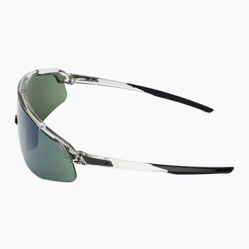 Occhiali da sole Alpina Turbo Pro Q-Lite grigio trasparente lucido/argento a specchio 4