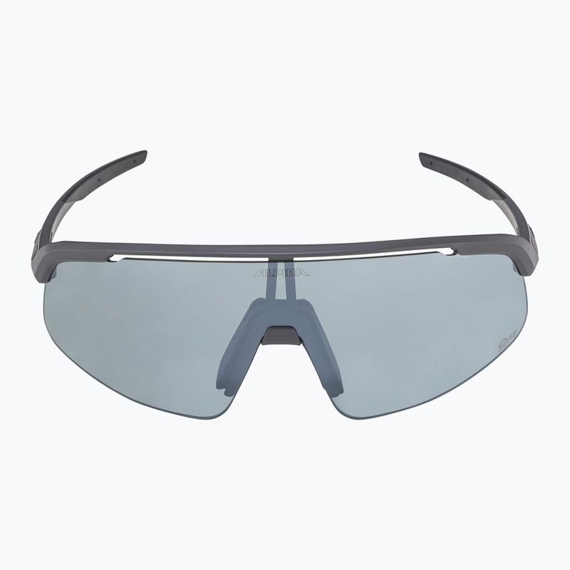 Occhiali da sole Alpina Turbo Pro S Q-Lite grigio notte opaco/argento a specchio 6