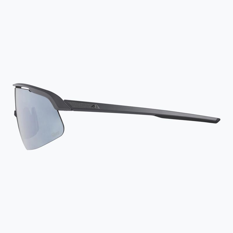Occhiali da sole Alpina Turbo Pro S Q-Lite grigio notte opaco/argento a specchio 7