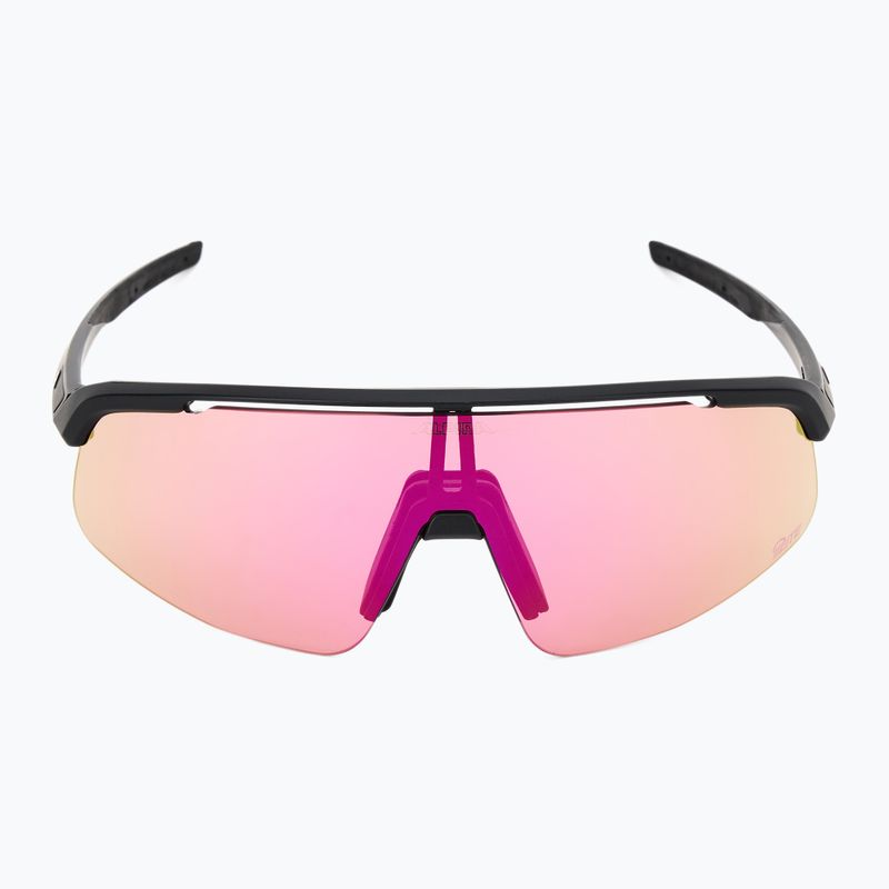 Occhiali da sole Alpina Turbo Pro S Q-Lite nero metallizzato opaco/rosa a specchio 3