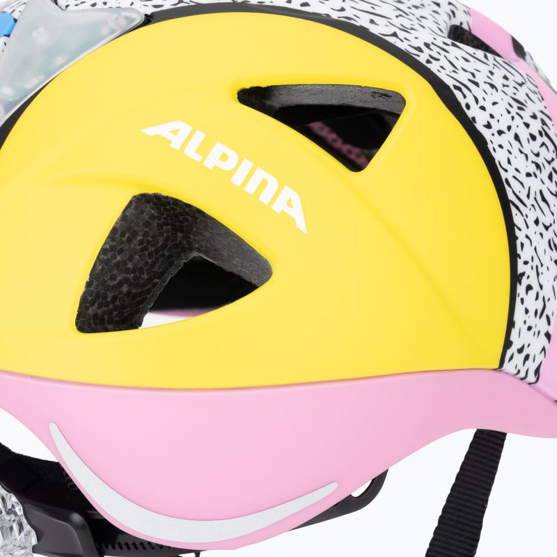 Casco da bici per bambini Alpina Ximo Flash retro opaco 8