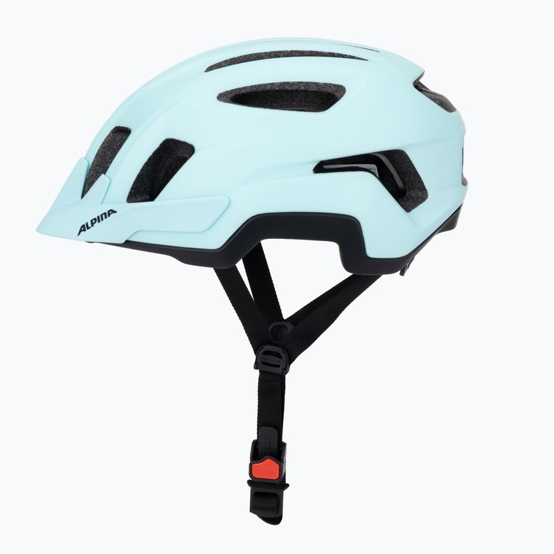 Casco da bici Alpina Paranus verde pastello opaco 3