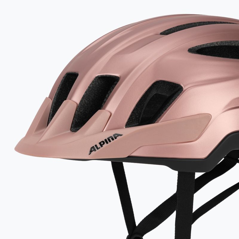Casco da bici Alpina Paranus rosa opaco 7