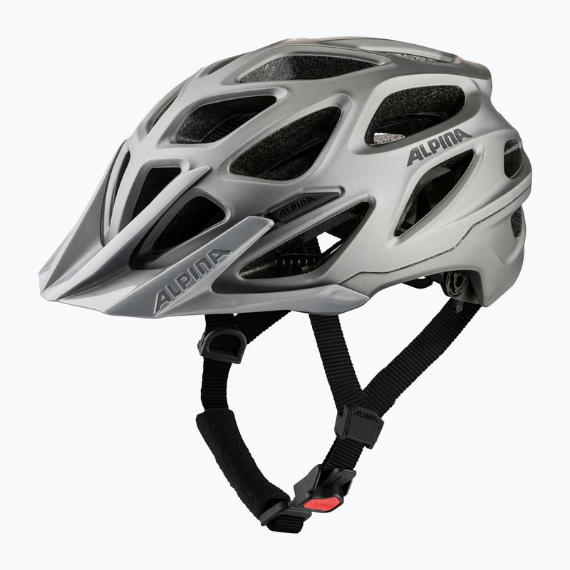 Casco da bici Alpina Mythos 3.0 L.E. A9713390 argento scuro opaco