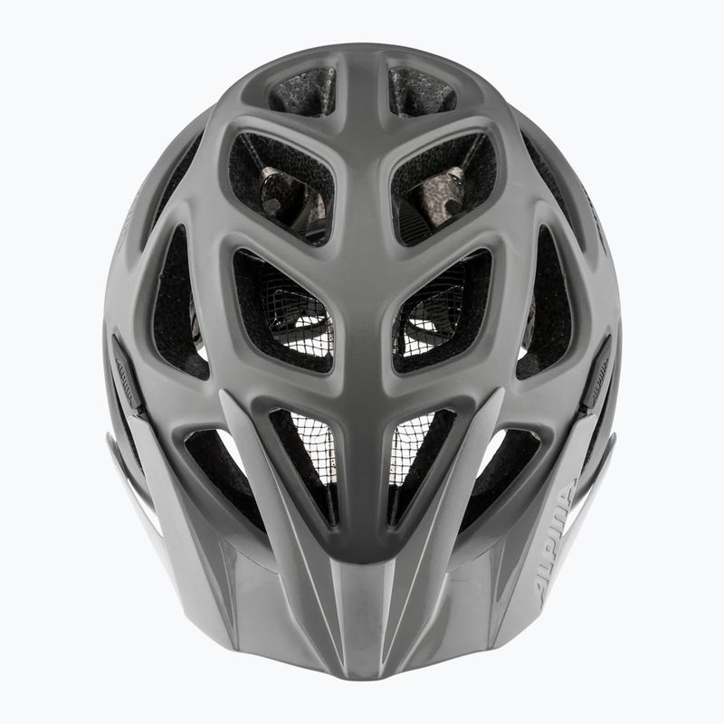 Casco da bici Alpina Mythos 3.0 L.E. A9713390 argento scuro opaco 4