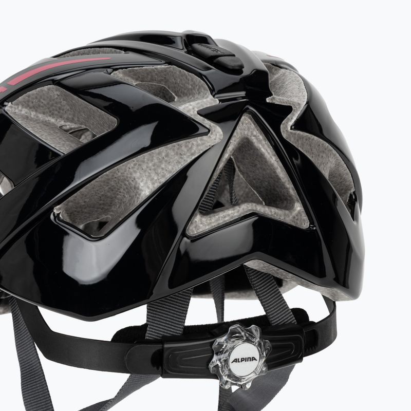 Casco da ciclismo Alpina Panoma 3.0 black/pink gloss 7